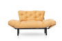 Atelier Del Sofa Nitta - Sofá-Cama de 2 Plazas Mostaza